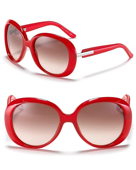 red oversized gucci sunglasses|authentic gucci oversized sunglasses.